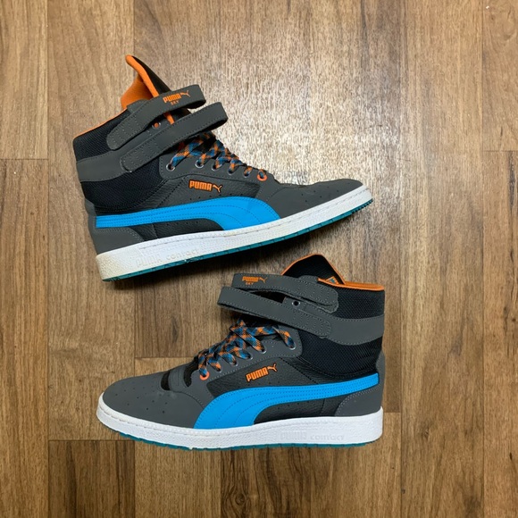 Puma Other - Puma Ski Hi Clyde Double Strap Size 10